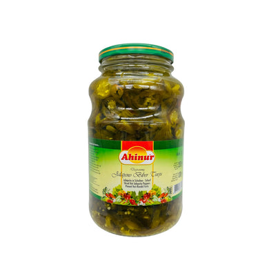 AHINUR JALAPENO PEPPER PICKLED 6*2650 CC GL.