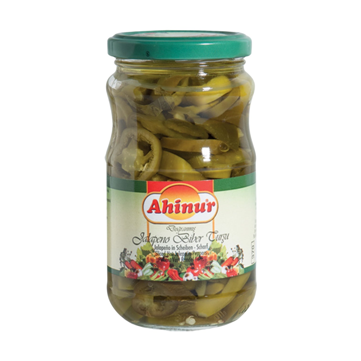 AHINUR JALAPENO PFEFFER EINGELEGT 12*370 CC GL.