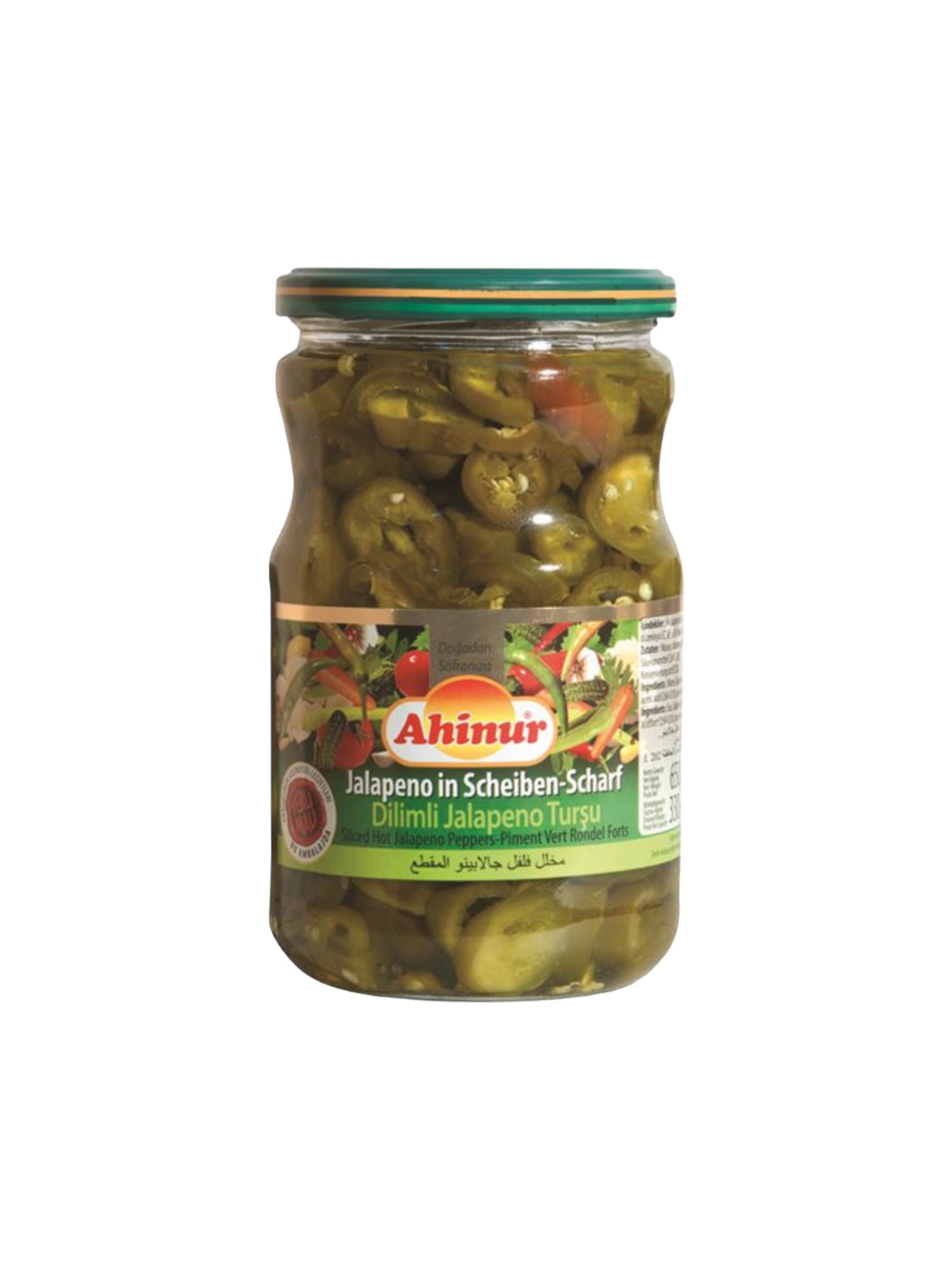 AHINUR JALAPENO CHIPPERS EINGELEGT 12*720 CC GL.