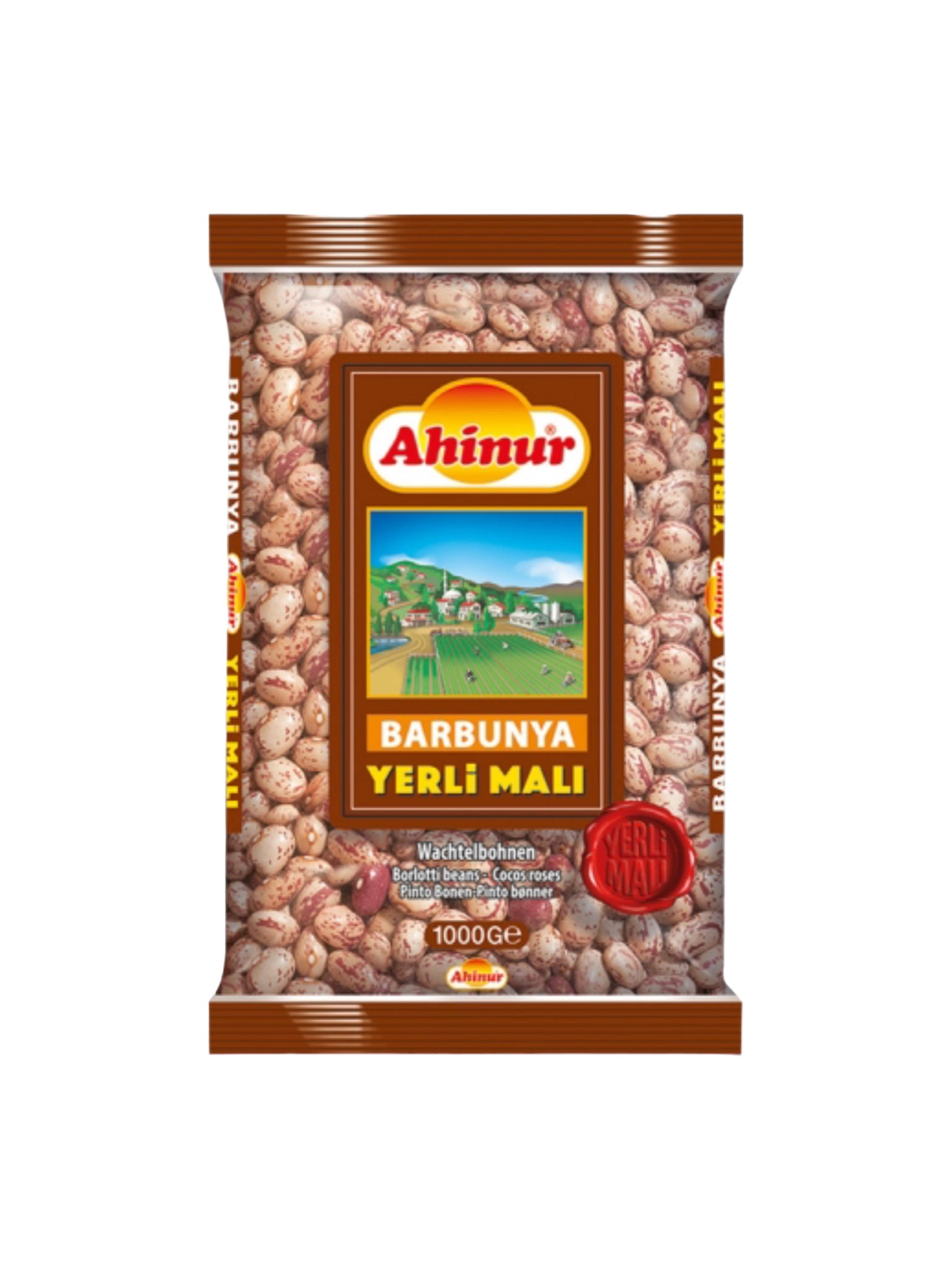 AHINUR KURU BARBUNYA PINTOB�NNER 12*1 KG.