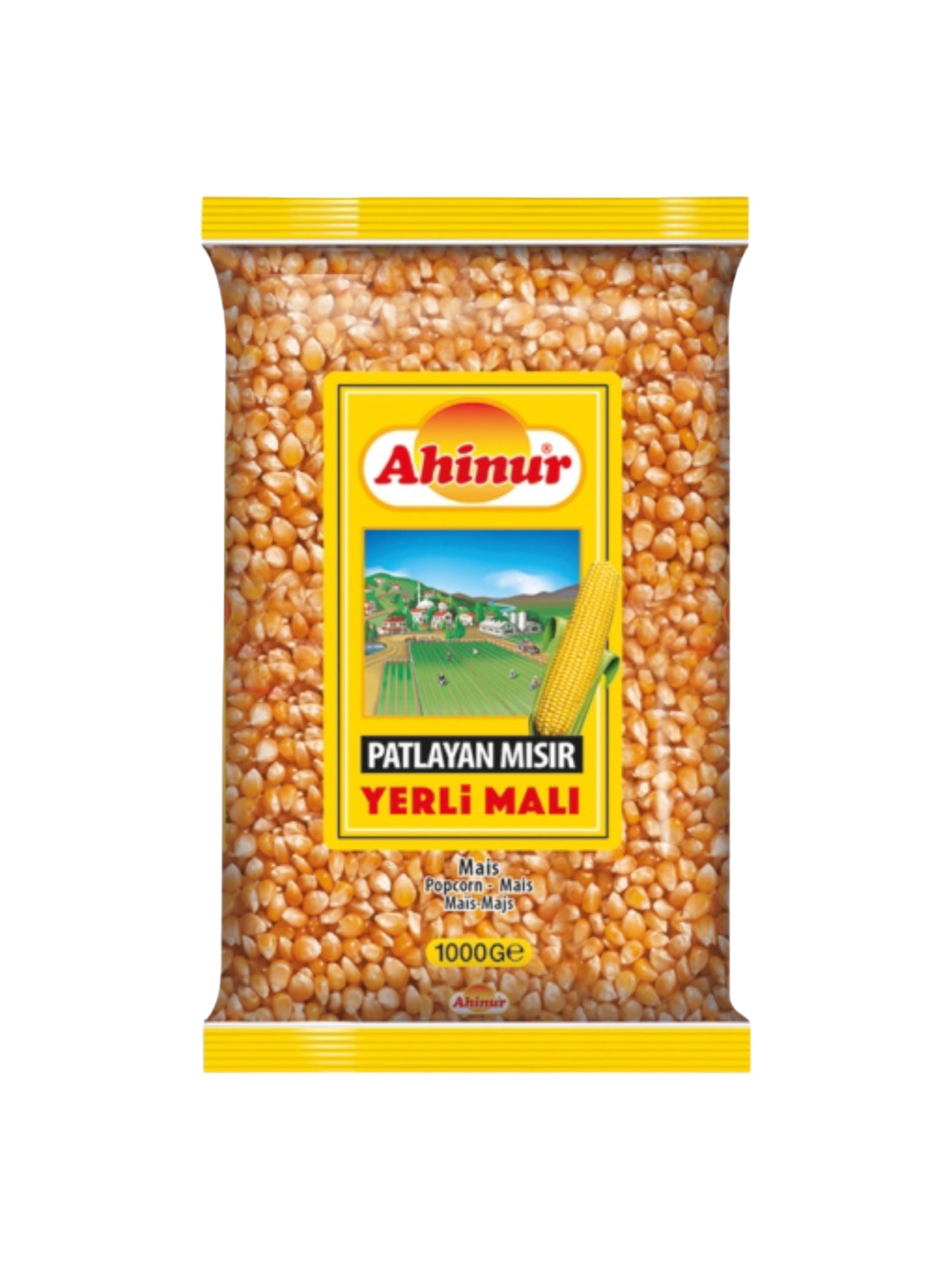 AHINUR PATLAK MISIR POPCORN MAJS 12*1 KG.