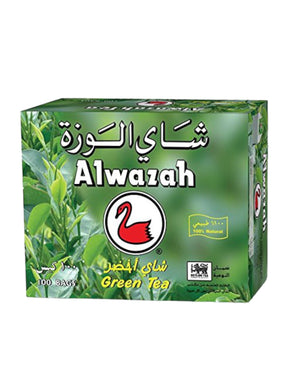 ALWAZAH TEA GREEN GREEN TEA 12*100 BAGS*2 G.