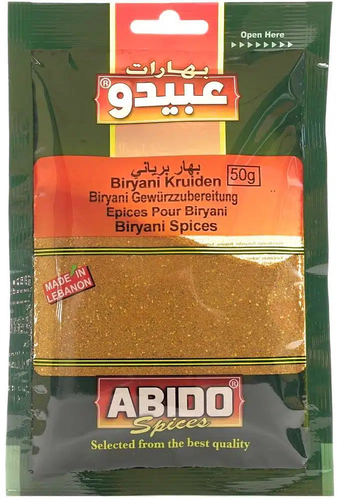 ABIDO BIRYANI BUTCHER 10*50 G.