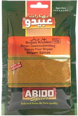 ABIDO BIRYANI KYDDERI 10*50 G.