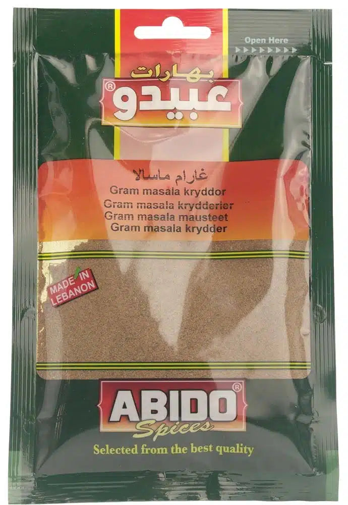 ABIDO GRAM MASALA SPICES 10*50 G.