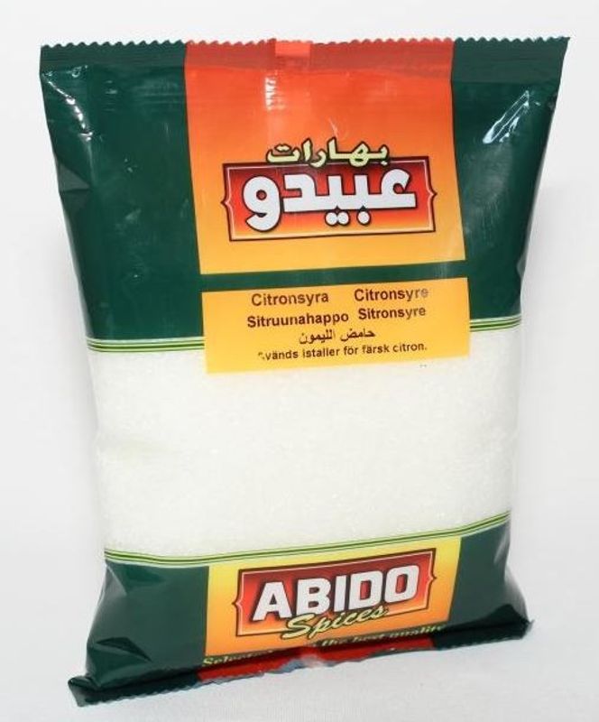 ABIDO CITRIC ACID 10*100 G.